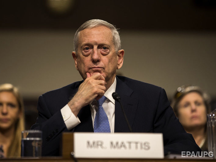 Сенат США утвердил Мэттиса главой Пентагона