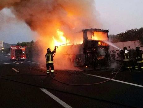 В Италии в ДТП попал автобус с детьми из Венгрии, 16 погибших