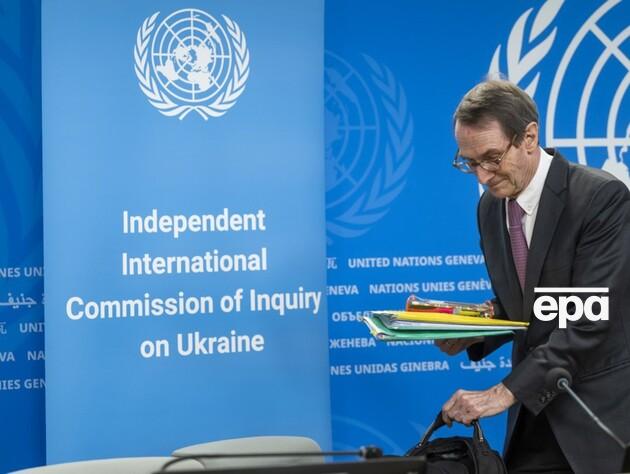 Комиссия ООН выпустила новый отчет о военных преступлениях россиян в Украине