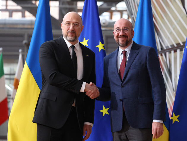 Шмигаль і Мішель напередодні саміту ЄС обговорили використання заморожених російських активів для потреб України