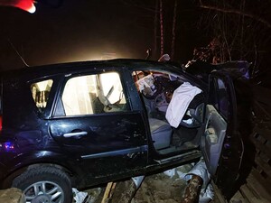 На неробочому блокпості в Чернігівській області сталася аварія, водій загинув