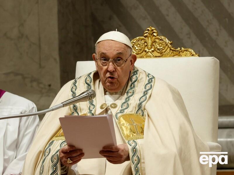 Папа римський закликав до обміну українськими і російськими полоненими у форматі "всіх на всіх"