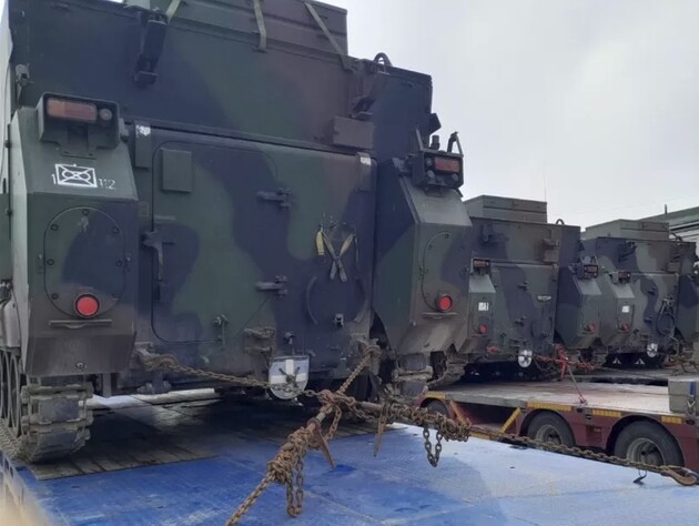 Литва передала Украине бронемашины M577