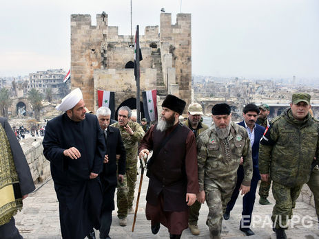 Кадыров рассказал, что в батальоне военной полиции в Алеппо несут службу чеченцы