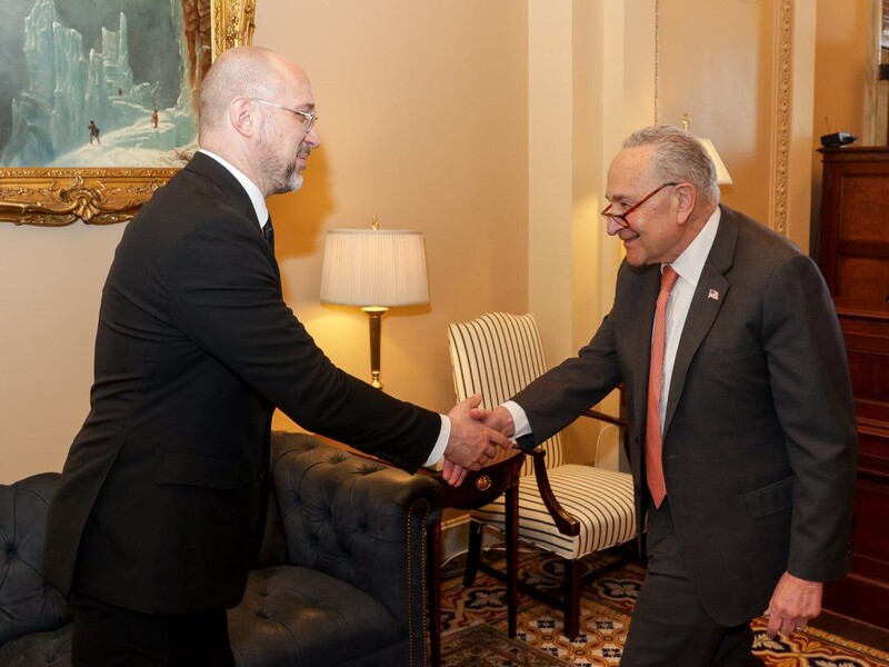 Шмыгаль перед рассмотрением законопроекта с помощью Украине провел встречи с лидерами Сената США