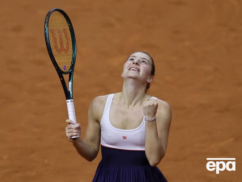 Українка Костюк перемогла чемпіонку Wimbledon і вдруге в сезоні вийшла у фінал турніру WTA. Відео