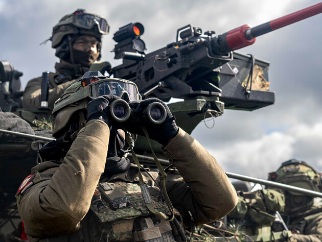 В Европе проходят крупнейшие со времен холодной войны учения НАТО. В ходе маневров отработали нападение России на Латвию. Фоторепортаж