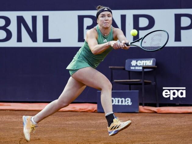 Свитолина проиграла второй ракетке мира в четвертом круге турнира WTA в Риме