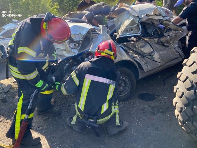 В Донецкой области в ДТП во время службы погибли двое полицейских