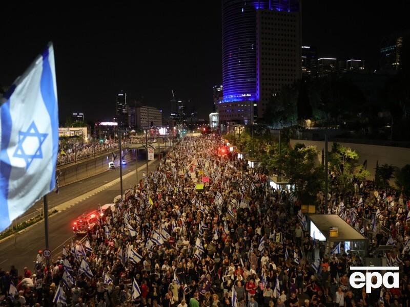 В Израиле прошли массовые протесты против правительства Нетаньяху