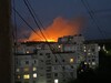 В Луганске после прилета начался сильный пожар. В ОВА сообщили, что 