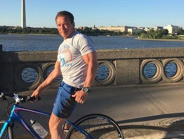 Шварценеггер встретился с папой римским