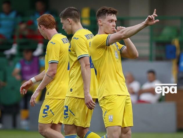 Украина разгромила Молдову в последнем контрольном матче перед Евро 2024