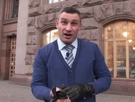 Виталий Кличко принял участие во флешмобе в поддержку украинских военных. Видео