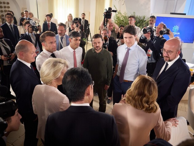 Зеленский призвал лидеров G7 подготовить к саммиту НАТО план восстановления Украины по образцу плана Маршалла