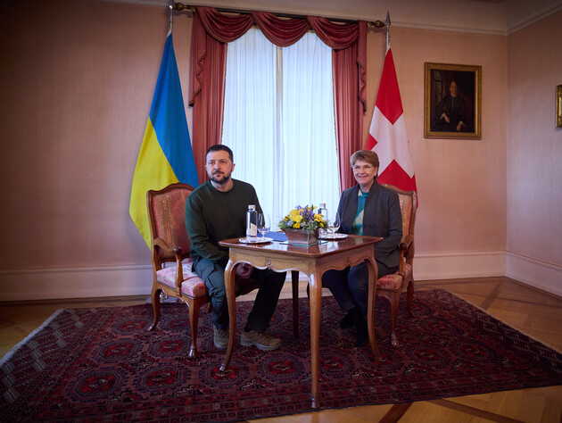 Зеленский согласовал детали итогового коммюнике Глобального саммита мира с президентом Швейцарии