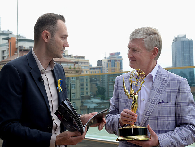 Ринат Ахметов получил награду Emmy Awards за сериал о "Шахтере"