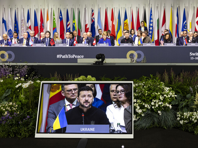 Зеленський на саміті миру: Путін повинен перейти від мови ультиматумів на мову світової більшості, яка прагне чесного миру