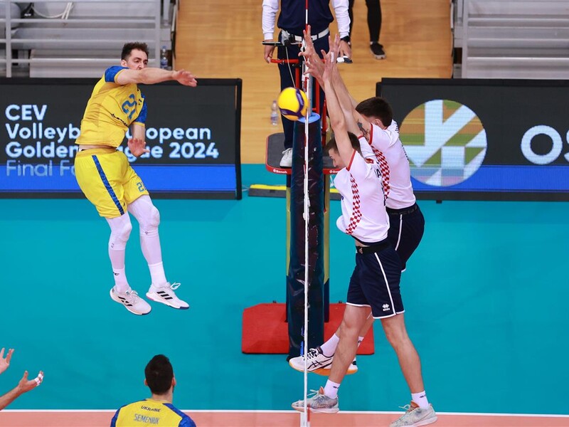Украина – чемпион мужской Золотой Евролиги по волейболу. Фото