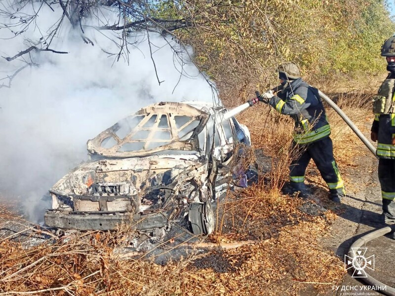 У Херсонській області окупанти атакували автомобіль і вбили мирного жителя – ОВА