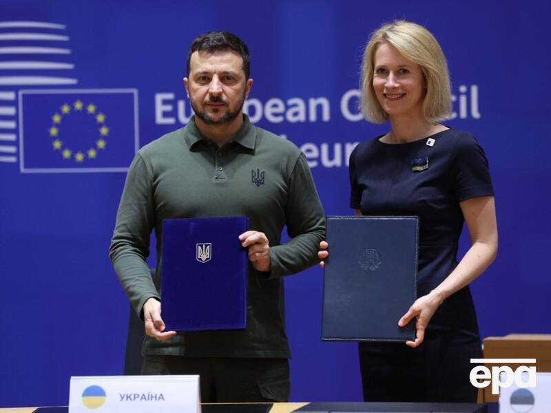 Украина и Эстония подписали соглашение о безопасности, в нем впервые зафиксирован процент ВВП на поддержку Украины