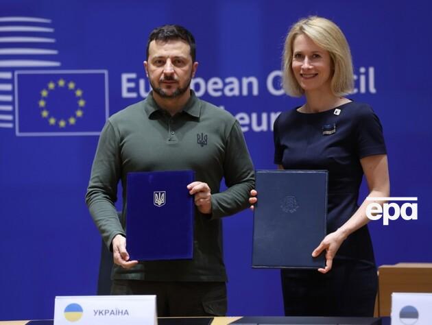 Україна й Естонія підписали безпекову угоду, в ній вперше зафіксовано відсоток ВВП на підтримку України