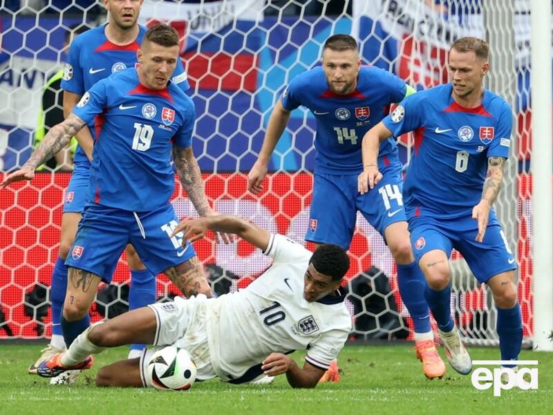 1/8 финала Евро 2024. Словакия упустила победу над Англией на последних секундах основного времени и проиграла в дополнительное