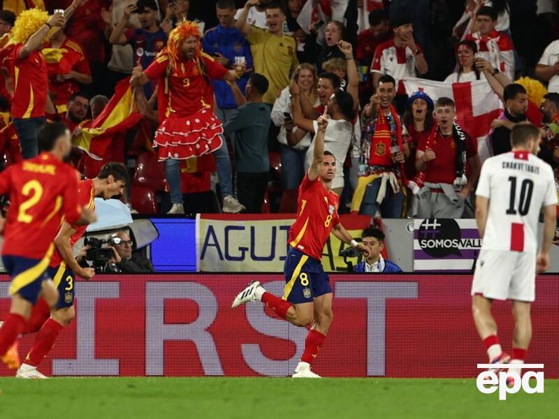Испания одержала крупную волевую победу над Грузией и прошла в четвертьфинал футбольного Евро