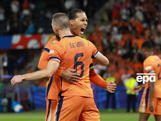 Визначилися всі учасники півфіналів Євро 2024. Нідерланди в останньому чвертьфіналі здобули вольову перемогу над Туреччиною. Фото