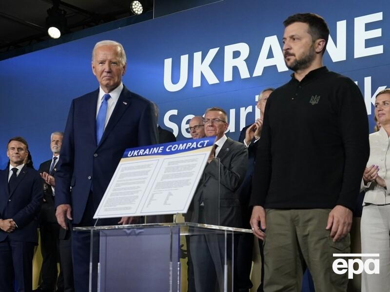 "Мы строим мост Украины в НАТО". Союзники Киева подписали компакт по безопасности