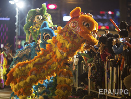 В Китае встретили лунный Новый год. Фоторепортаж