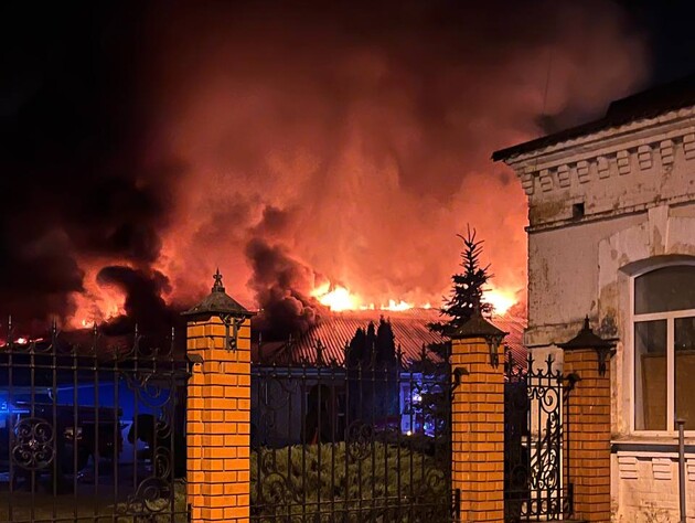 У Курській області РФ після атаки безпілотника загорівся завод, який виробляє деталі для енергетики