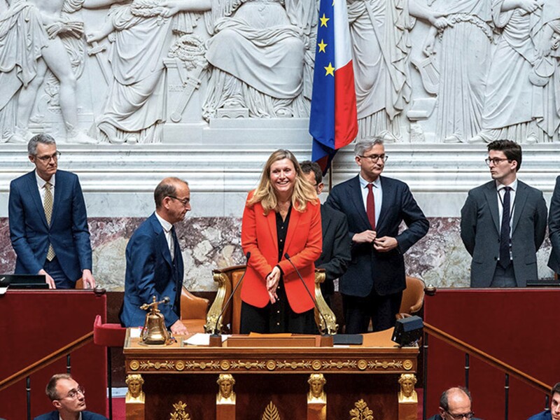 Соратницю Макрона переобрали спікеркою парламенту Франції