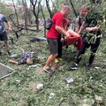 Российская ракета попала в детскую площадку вблизи жилого дома в Николаеве, три человека убиты, в том числе ребенок, еще пятеро ранены – Зеленский