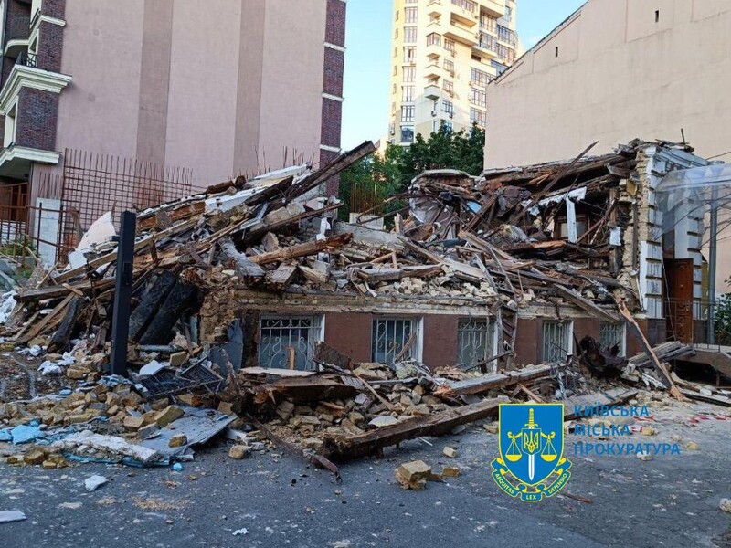 Совладельцу снесенной усадьбы Зеленских в Киеве прокуратура сообщила о подозрении