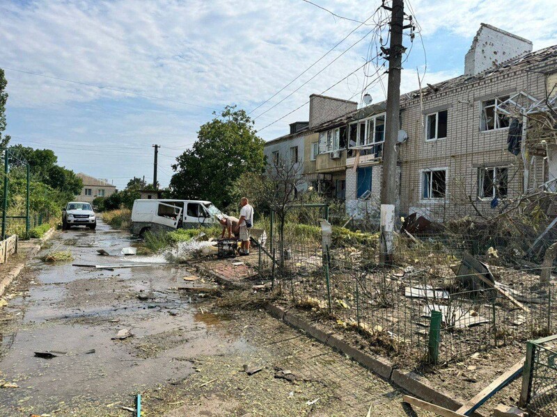 Окупанти вранці обстріляли Чорнобаївку, є поранений – ОВА