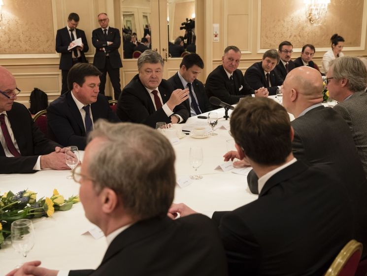Порошенко призвал представителей немецкого бизнеса активнее инвестировать в украинскую экономику