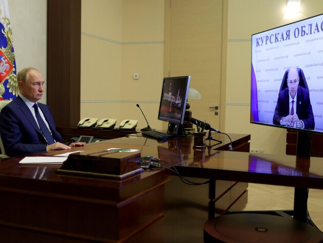 Путін закликав керівника Курської області РФ до 