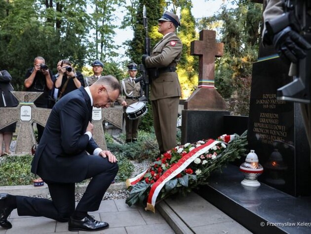 Президент Польщі вшанував пам’ять воїнів УНР, які загинули в боях проти більшовиків