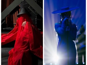 Как в течение года с момента появления в украинском шоу-бизнесе менялся образ анонимной певицы Klavdia Petrivna. Пять самых ярких нарядов