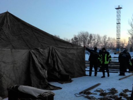 Госслужба по ЧС: В мобильные пункты обогрева в Авдеевке обратился 891 человек, в том числе 186 детей