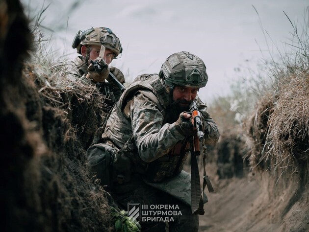 3-я штурмовая бригада показала эксклюзивные кадры начала контрнаступления в Харьковской области. Видео