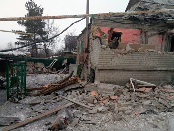 В Авдеевке минно-взрывное ранение получил мирный житель