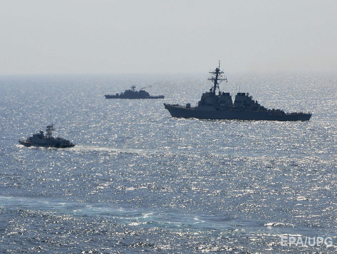 У Чорному морі стартували військові навчання НАТО за участю України