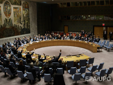 Совбез ООН принял предложенное Украиной заявление о ситуации на Донбассе