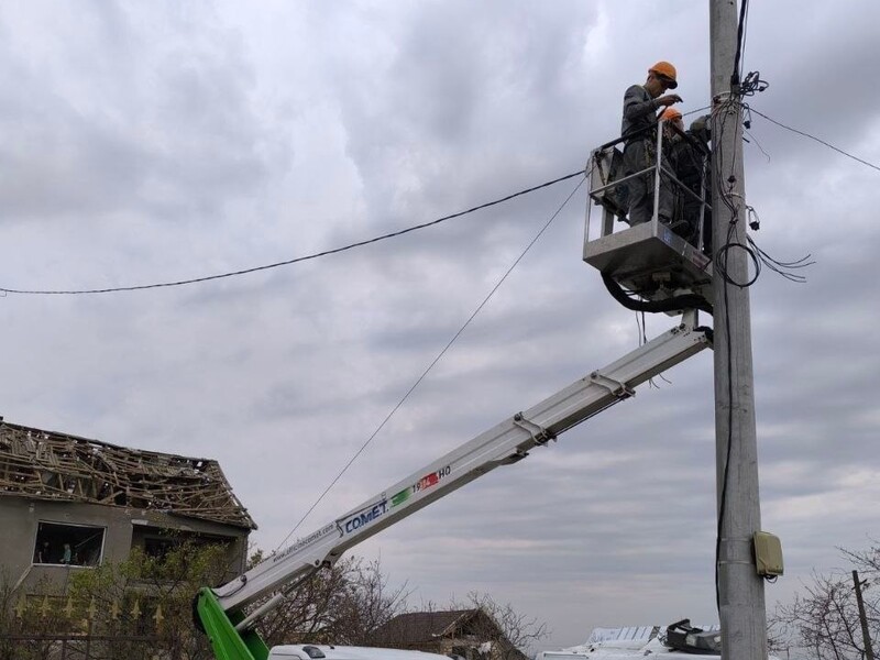 За тиждень ДТЕК повернув світло в оселі понад 364 тис. сімей після обстрілів