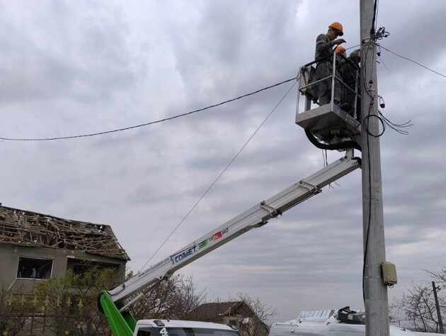 За тиждень ДТЕК повернув світло в оселі понад 364 тис. сімей після обстрілів