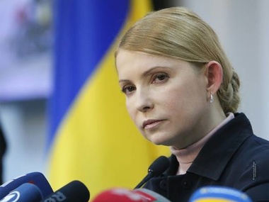 Тимошенко после Донецка направится в Луганск