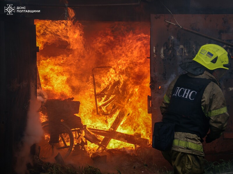 У Полтавській області уламки безпілотників пошкодили енергетичну інфраструктуру