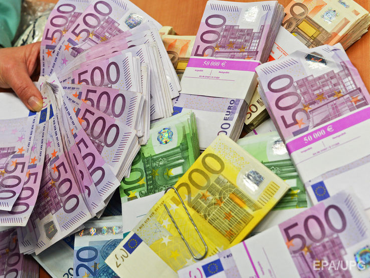 Курс гривны к евро снизился до 29,17 грн/€